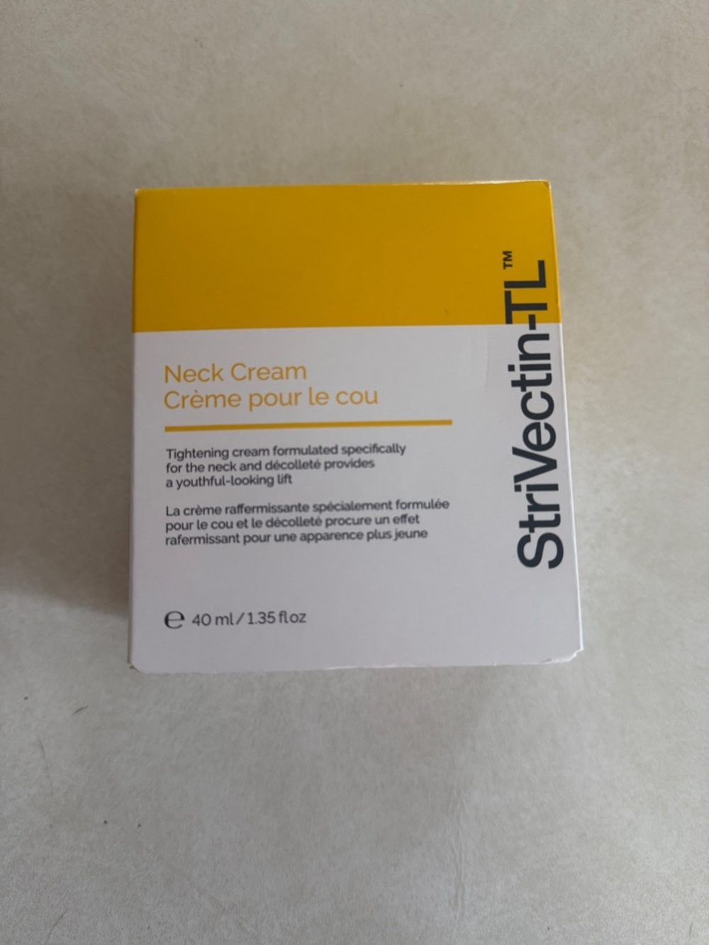 StriVectin Men Grooming Neck Cream - Yellow & White